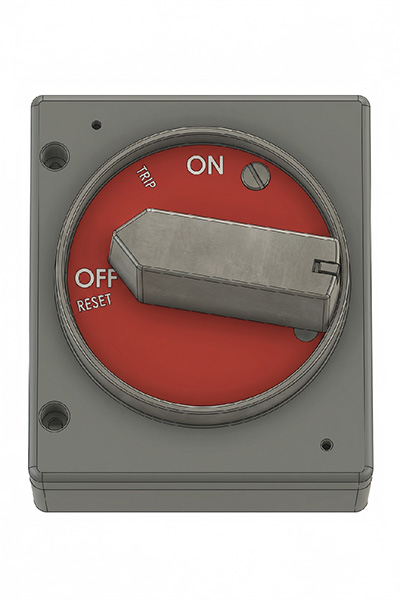 General Electric 7700 Series handle mechanism