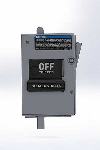 Siemens Model 90 handle mechanism