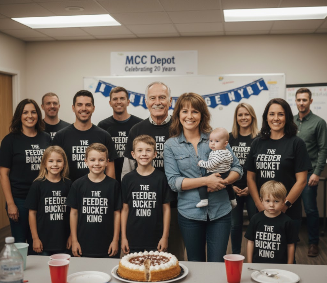 The full MCC Depot team at the shop